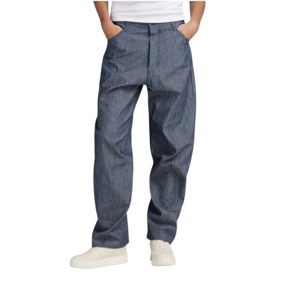 G-Star Raw Jeans Womens Mens 28x30 ARC 3D Loose Chambray Loungewear Cabincore - Picture 1 of 14